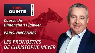 Pronostics Quint&eacute; PMU - 100% Quint&eacute; du Dimanche 11 janvier &agrave; Paris-Vincennes