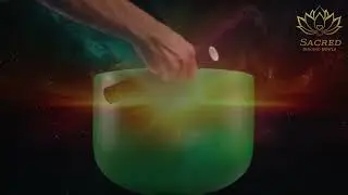 Emerald Heart Sound Bath &bull; 349 Hz Crystal Singing Bowl for Deep Relaxation