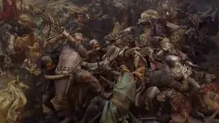 Spot zwiastujący projekt rekonstrukcji obrazu Jana Matejki w wersji  trójwymiarowej