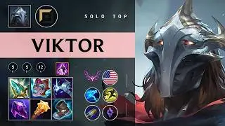 Viktor Top vs Akali - NA Master Patch 26.04