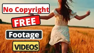 Girl Running || Free footage video || Cinematic 4K