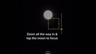 How To Take A Picture Of The Moon 🌙 (iPhone Tips And Tricks)