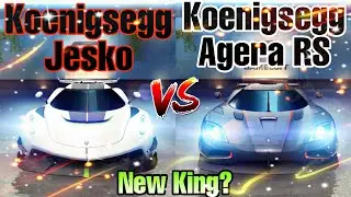 Asphalt 8 - Koenigsegg Agera RS vs Koenigsegg Jesko | Alps Comparison | New King?? S Class