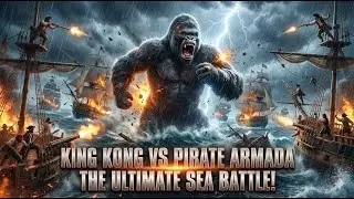 King Kong vs Pirate Armada &ndash; Epic Monster Sea Battle (Cinematic)