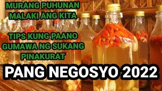 HOW TO MAKE SUKANG PINAKURAT SINAMAK | PANGNEGOSYO 2022