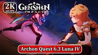 Genshin Impact Archon Quest 6.3 Luna IV | Act VII & Act VIII | Japan Dub