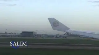 رحلتي ع طيران الاتحاد إلى مطار هيثرو لندن