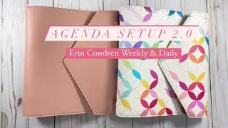 Erin Condren MCC Agenda Setup | Flora Weekly & Daily Inserts