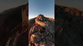 Dawn in the mountains