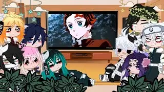 🌸 Hashiras react to Tanjiro Kamado ... | Gacha Club | Compilation