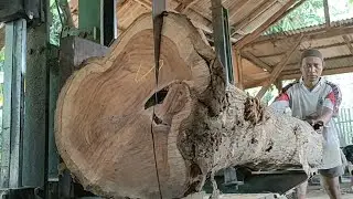 Unveiling the beauty of teak wood for sheet material in sawmills 