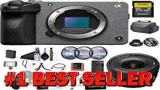 Sony FX30 Cinema Line Camera Body (ILME FX30B)  26MP APS C Sensor - B0CS3SRS1C