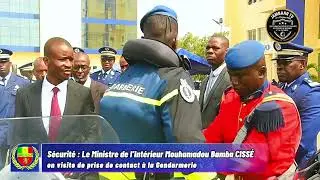 🏍️ Les motards de la Gendarmerie en démonstration devant le Ministre de l’Intérieur M bamba CISSE