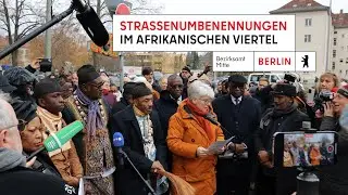 Straßenumbenennungen im Afrikanischen Viertel