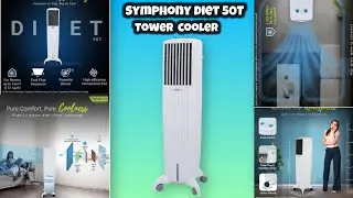 Symphony Diet 50T 50 Litres Tower Air Cooler || Best Tower Cooler 🥶🥶