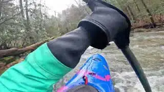 Kayaking Laurel Fork of Three Forks Creek, WV