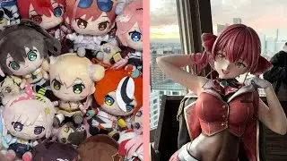 Visiting the Hololive friends factory & Marine Tower Collab