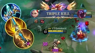 NEW IXIA BEST 1 HIT BUILD AND EMBLEM 2025 TOTALLY INSANE DAMAGE | ONE SHOT COMBO TRICKS | SOLUTIONX
