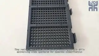 Vibrating screen mesh for efficient quarry and coal screening