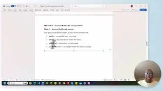 Week 2 OOP Lecture Video
