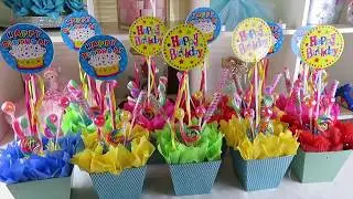 Haz 10 centros de mesa para cumpleaños con tan solo $25 dolares