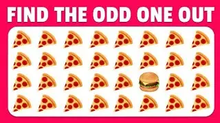 Find The ODD One Out || Emoji Quiz || Easy, Medium, Hard