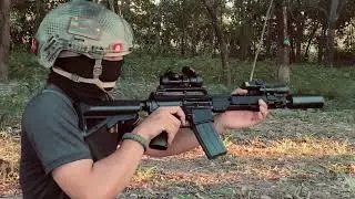ทดสอบ AR15 golden eagle gen1 อัปเปอร์ A1เวียดนาม 3d printer แม๊กghk