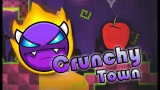[Geometry dash 2.1] - 'Crunchy Town' by CastriX (All Coins) (On stream)