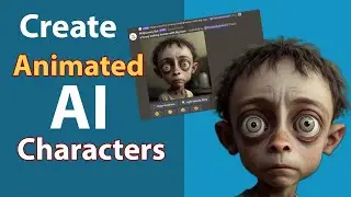 Create an Animated Ai Marketing Character with MidJourney , ChatGPT and D-iD