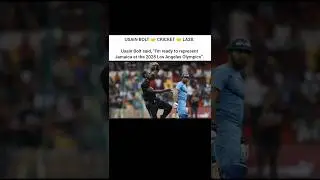 USAIN BOLT EYES LA28 &mdash; READY TO DON JAMAICA COLORS AGAIN 🇯🇲🔥 #UsainBolt #LA28 #Olympics2028 #Cricket