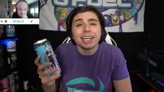 Ninja Cotton Candy GFUEL Can REVIEW! (Reaction; #27)