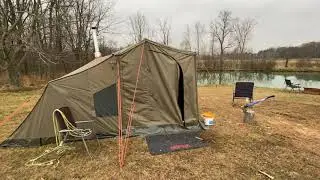 Oztent Rv5  with Orland camp stove