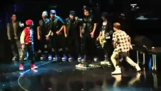 Justin Bieber and Jaden Smith teach you how to dougie and Jerk!
