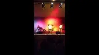 Open Mic Nite @ Oxygen, Cross Community Church. Here is a few gals putting their own spin on things.
