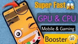 📲boost your mobile|🔥 GPU CPU booster😱Amazing trick #shotsBoost your phoneDeveloper