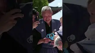 Babies face off at annual sumo festival