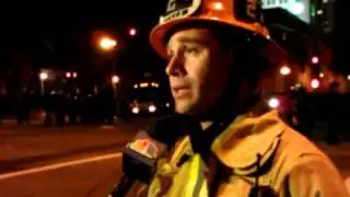 Occupy LA INTERVIEW WITH FIREMAN 11-30-2011  Eviction Night