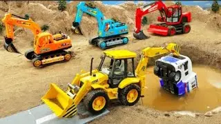 Backhoe Loader JCB Simulator Gameplay - Indian Vehicles JCB Truck Driving - Android Gameplay