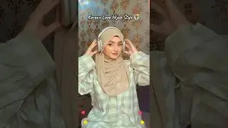 Korean Lookkkk Hijab Style For Girls [ Full Tutorial By Areeba_Tahir_ ] #hijab #hijabtutorial #fyp