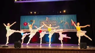 Balet grupowy: Kolory Radości. 1 miejsce na #pft dla Szkoła Tańca Movimento. Open Polish Dance Cup