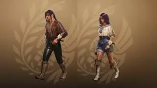 Fashion Hunter Outfit Transition ft. Sealed Dragon Cloth (Scarf)