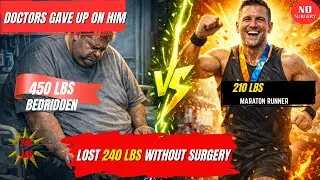 450 Pounds and Bedridden - Lost 200 Pounds Naturally, No Surgery | Weight Loss