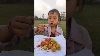 spicy jujube eating/cute girl eating jujube fruit#eatingshow #jujubefruit #foodvideos #viral