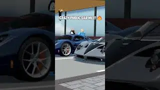 Crazy Car Meet In Driving Empire! #drivingempire  #roblox #robloxgame #drivingempireupdate #carmeet