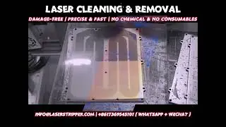 Laser Cleaning Paint from Steel, Stainless Steel Parts, Sheets, and Tumblers- Industrial & Daily Use