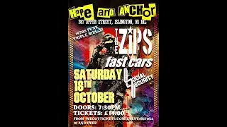 FAST CARS Live At The Hope And Anchor London Full Show 18.10.2025