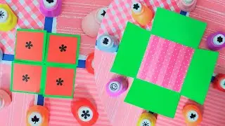 Square Envelope Card | How To Make Square Envelope Card | Scrapbook Cards | Explosion Box Cards