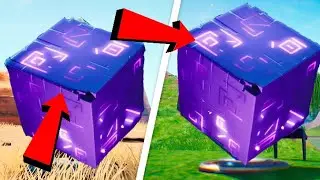 Visit Cube Memorials in the Desert and by a Lake Locations - Fortnite (Worlds Collide Challenge)