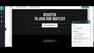 EventCreate Support: Add Mailing List to your Custom Website