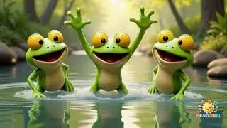 Żabki Kum-Kum 🐸🎶 Piosenki dla Dzieci🎵💚 HIT! 🐸
